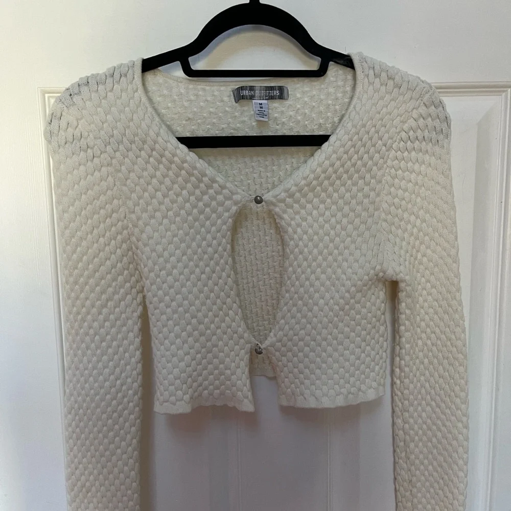 Urban Outfitters Cream Crew Neck Sweater - Picture 5 of 6